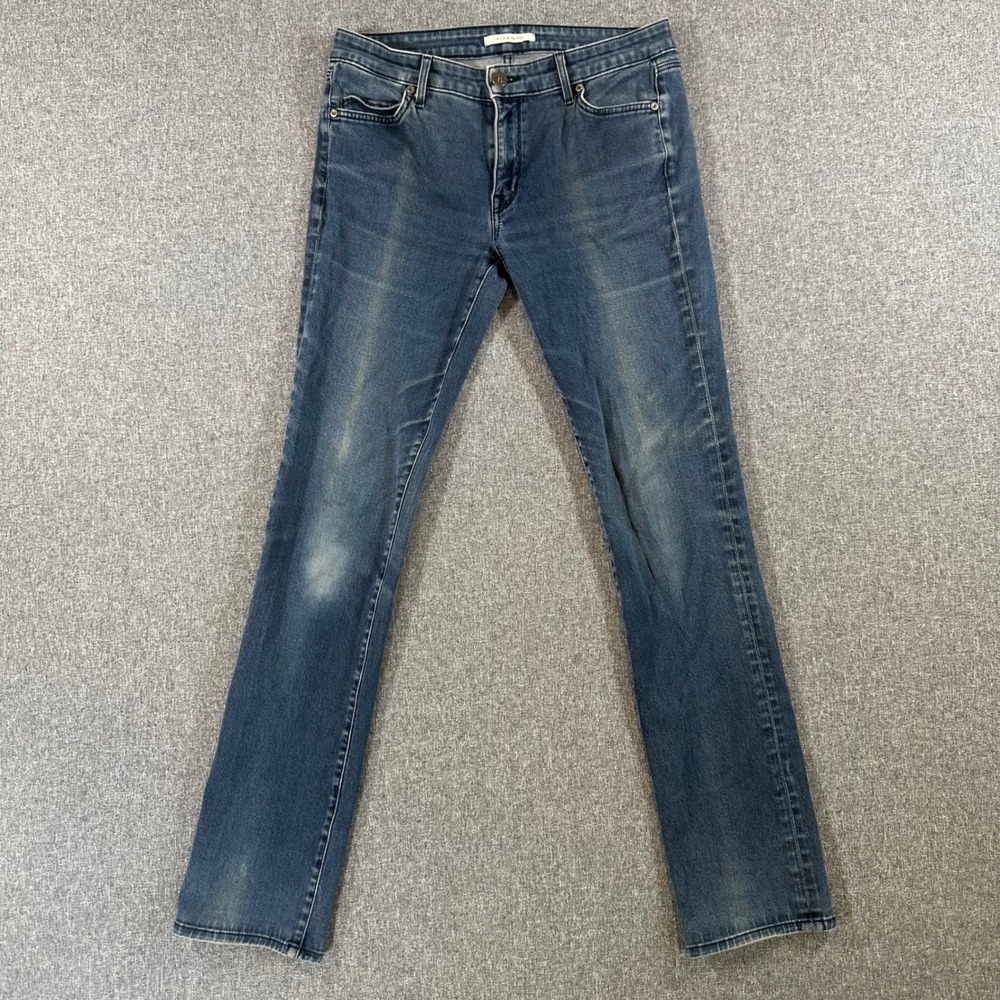 Rich & Skinny Jeans Womens 31 Rinse Blue Skinny Stretch Made in USA 14-5685